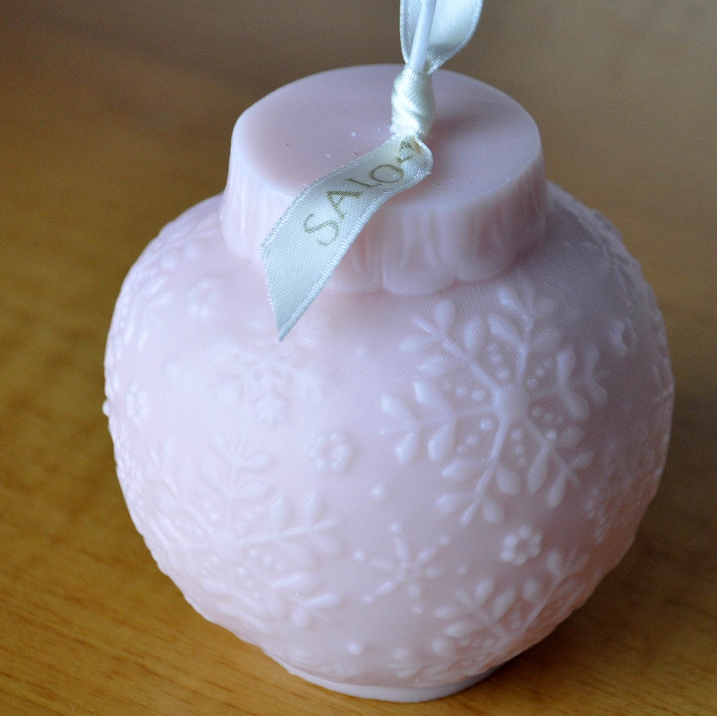 Christmas Bauble Candle #1