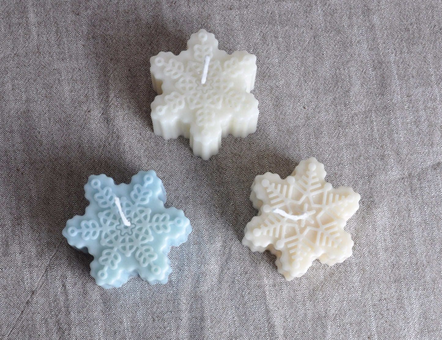 Snowflake Candle