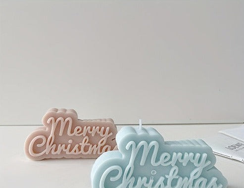 Merry Christmas Candle