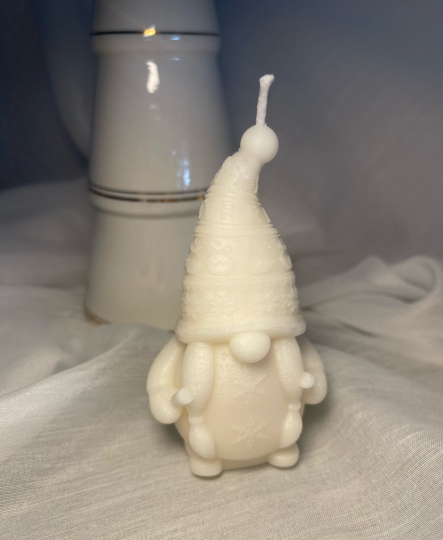 Snow Gnom Candle