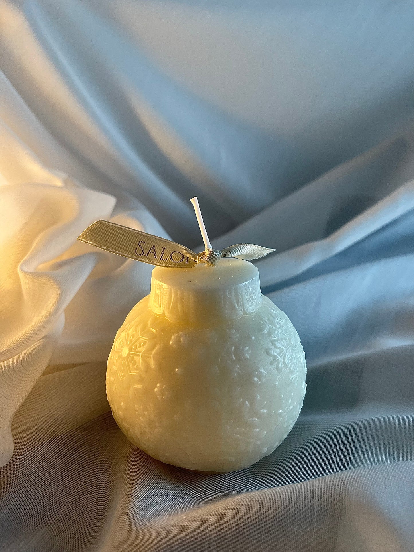 Christmas Bauble Candle #1