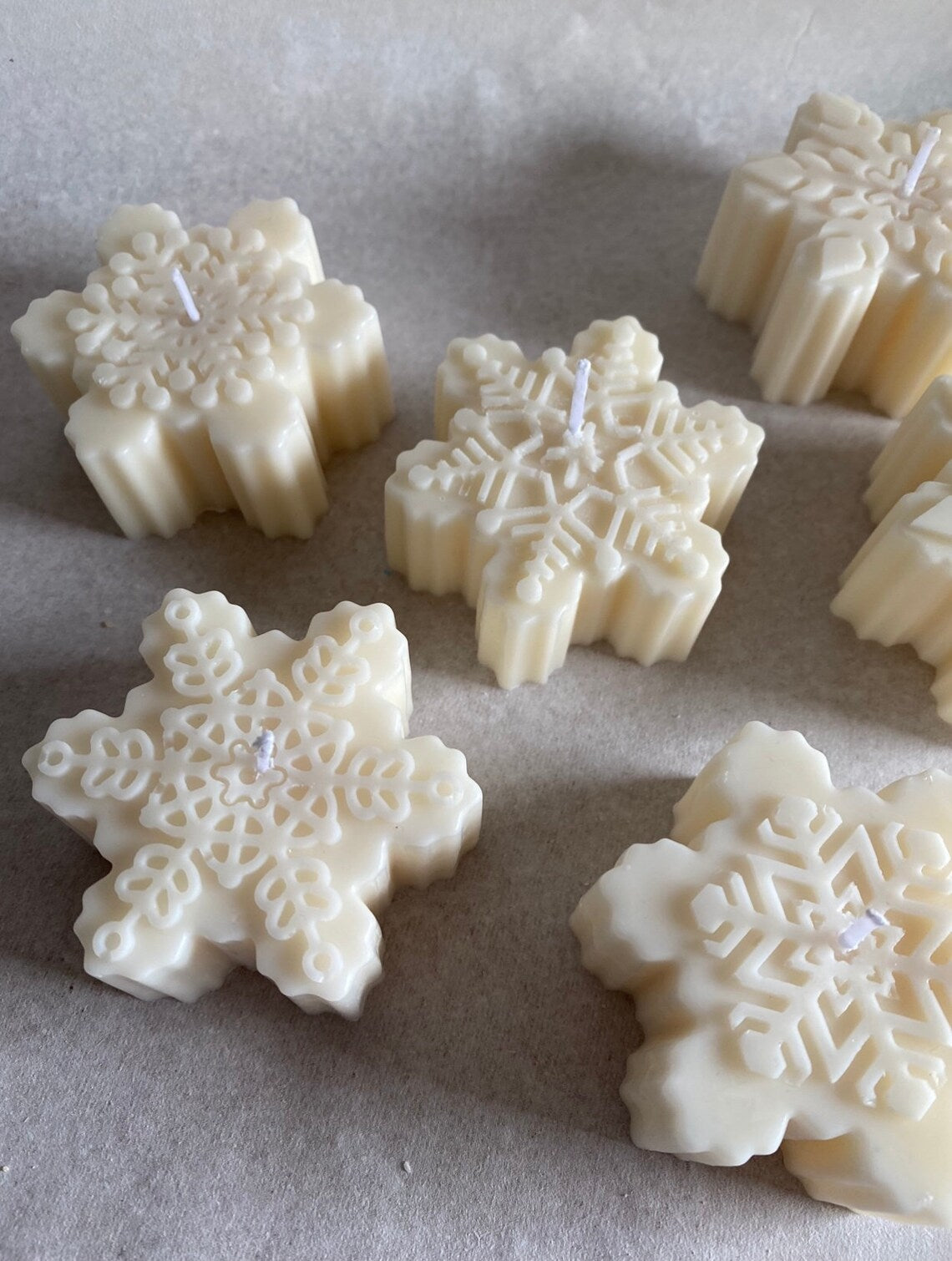 Snowflake Candle