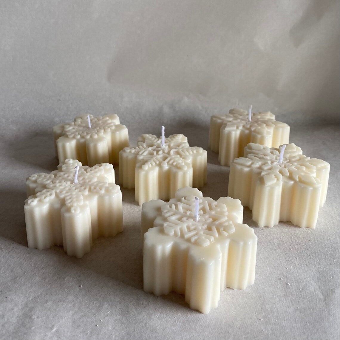 Snowflake Candle