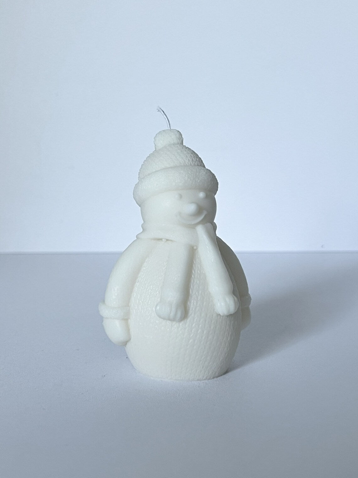 Snowman Candle